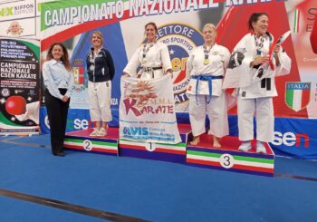 I colori di AVIS ai Campionati Nazionali di Karate